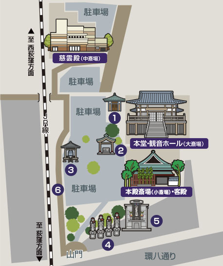 境内マップ
